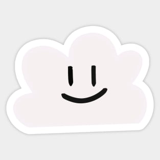 Cloudy Sticker